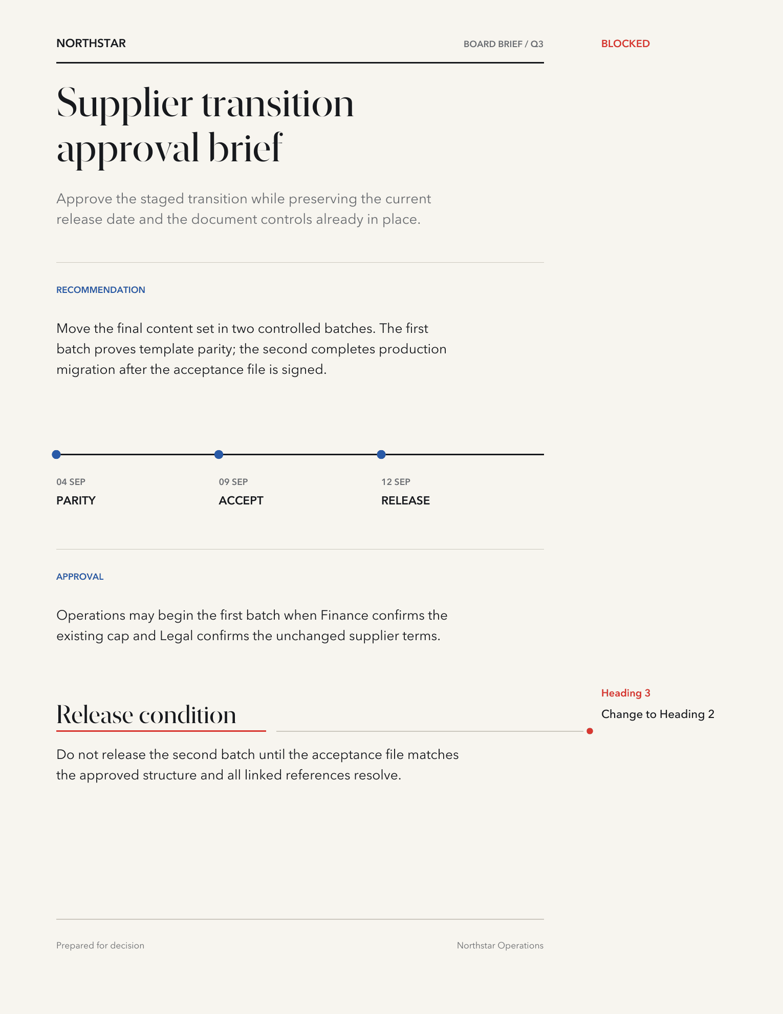 Controlled PDF result